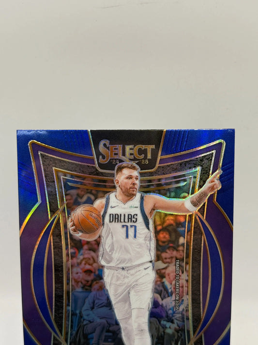 2024-25 Panini Select Basketball #56 Luka Doncic Blue Concourse Card FRENLY BRICKS - Open 7 Days