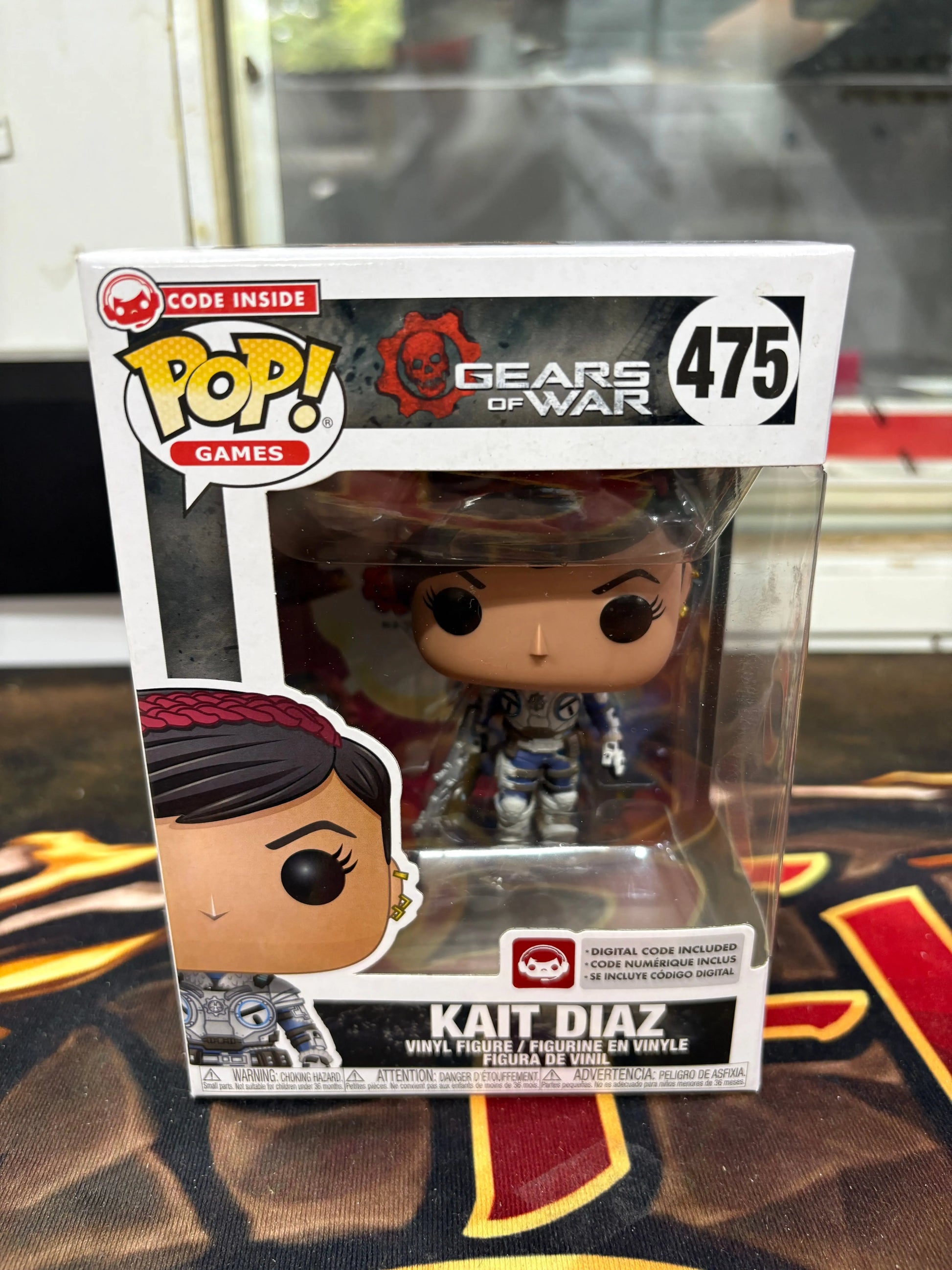 Funko Pop! Gears of War Kait Diaz #475 FRENLY BRICKS - Open 7 Days