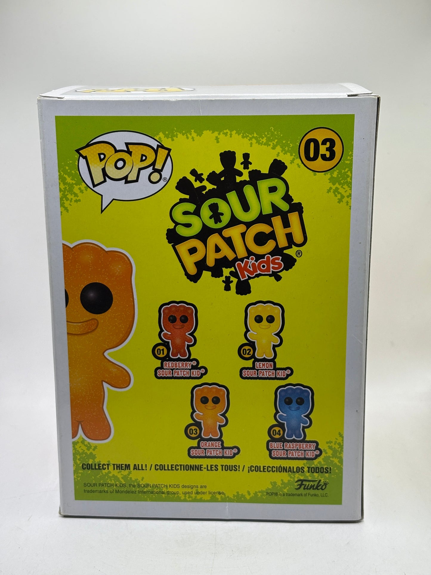 Funko POP! Sour Patch Kids #03 Orange Sour Patch Kid Vinyl Figure FRENLY BRICKS - Open 7 Days