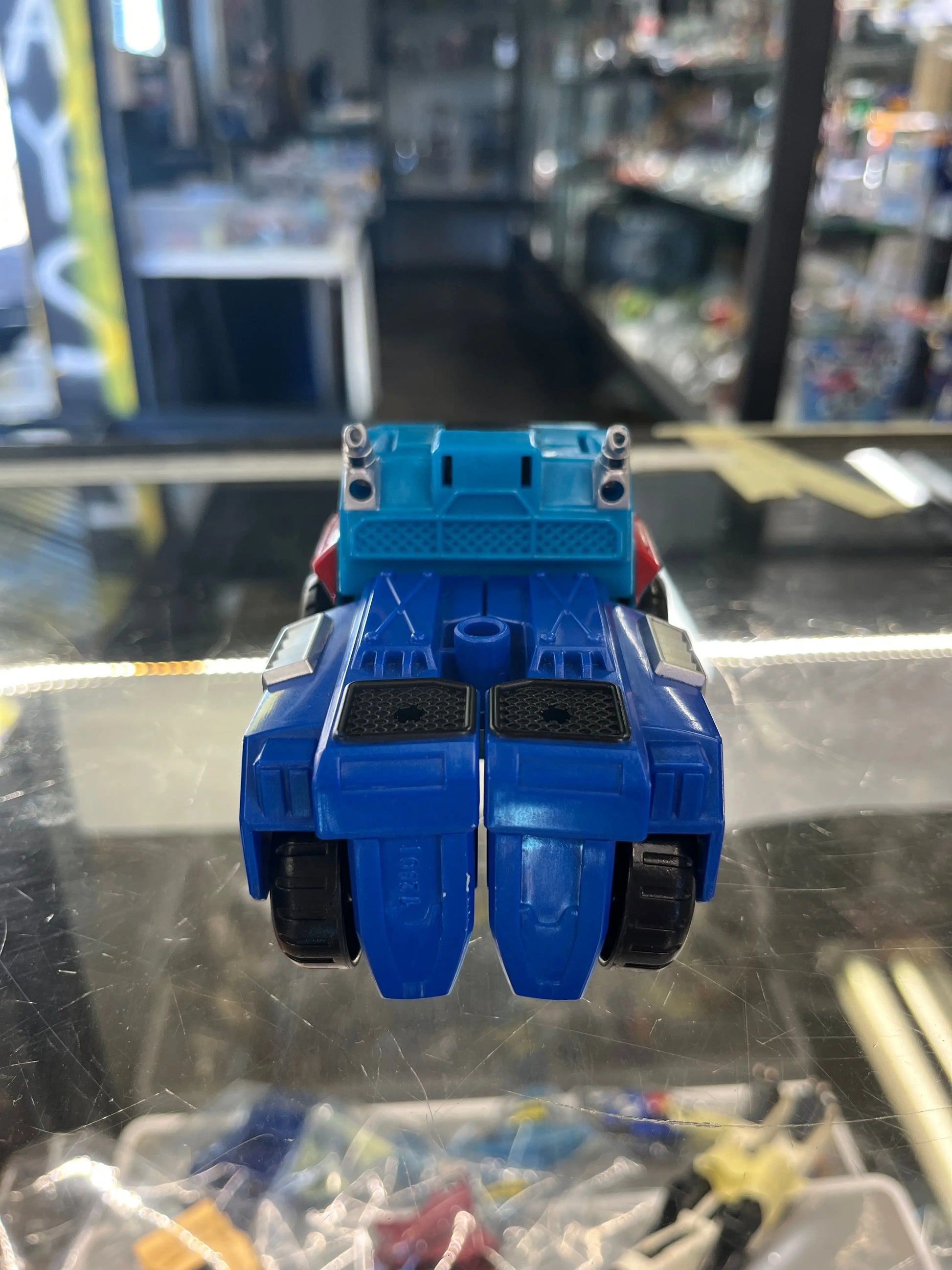 Transformers Rescue Bot Transforming Robot Optimus Prime Blue Truck FRENLY BRICKS - Open 7 Days