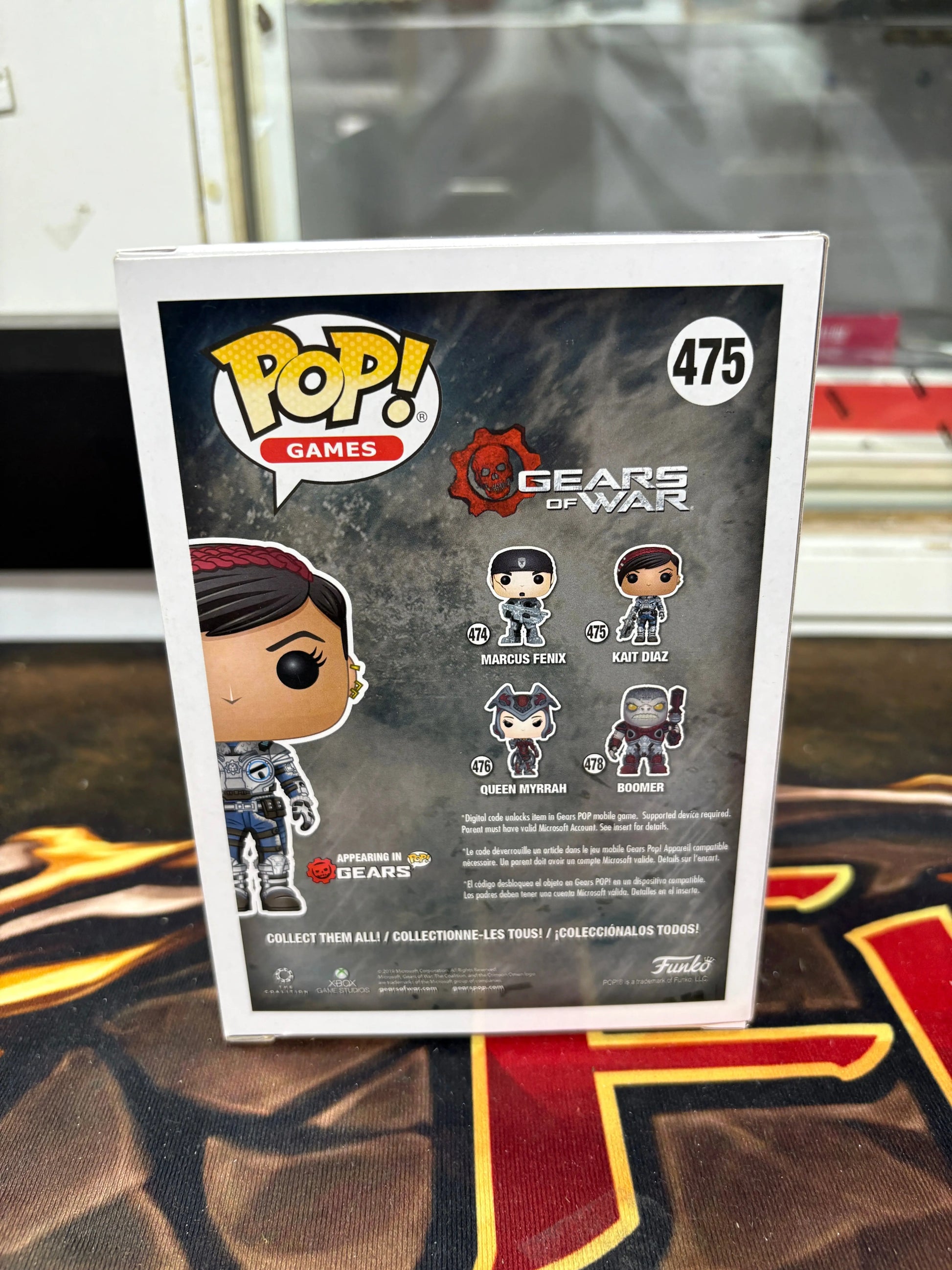 Funko Pop! Gears of War Kait Diaz #475 FRENLY BRICKS - Open 7 Days