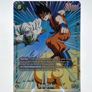 Dragon Ball Super Fusion World - Son Goku FB03-064 SR Alt Art FRENLY BRICKS - Open 7 Days