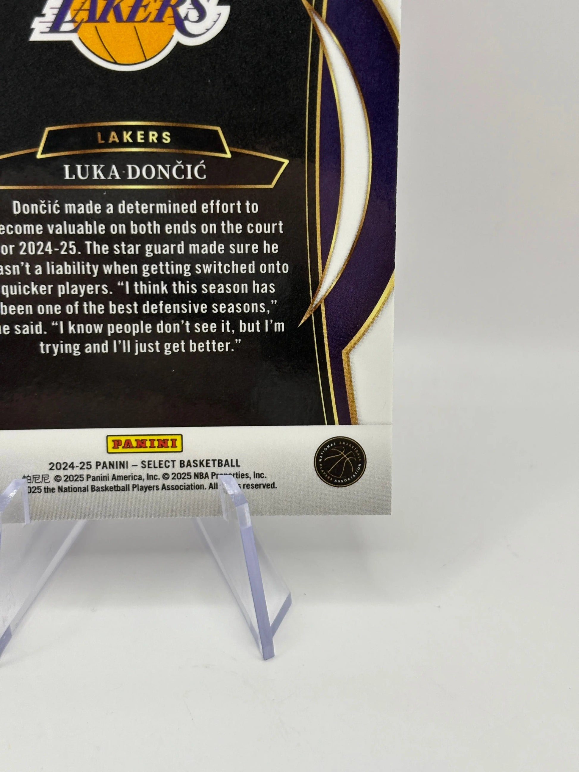 2024-25 Panini Select Basketball #56 Luka Doncic Blue Concourse Card FRENLY BRICKS - Open 7 Days