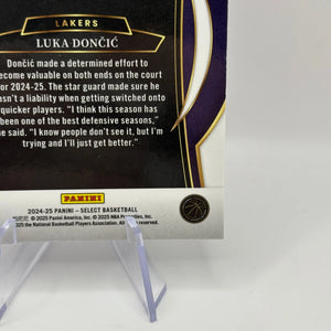 2024-25 Panini Select Basketball #56 Luka Doncic Blue Concourse Card FRENLY BRICKS - Open 7 Days