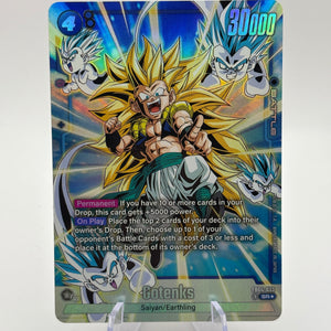 Dragon Ball Super Fusion World - Gotenks FB04-033 SR* Alt Art Nm FRENLY BRICKS - Open 7 Days