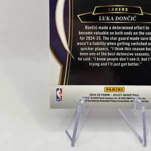 2024-25 Panini Select Basketball #56 Luka Doncic Blue Concourse Card FRENLY BRICKS - Open 7 Days
