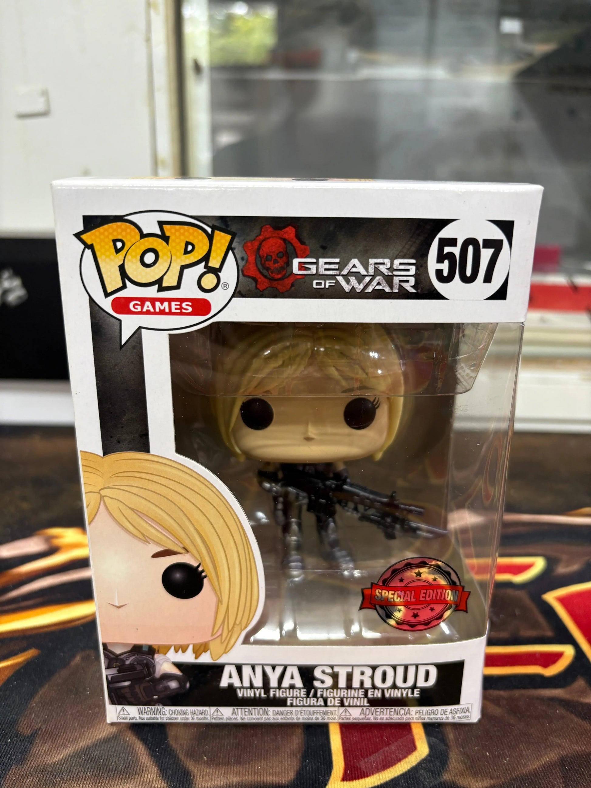Funko POP! Games Gears of War #507 Anya Stroud SE FRENLY BRICKS - Open 7 Days