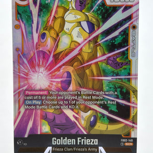 Dragon Ball Super Fusion World - Golden Frieza FB02-140 SCR NM FRENLY BRICKS - Open 7 Days