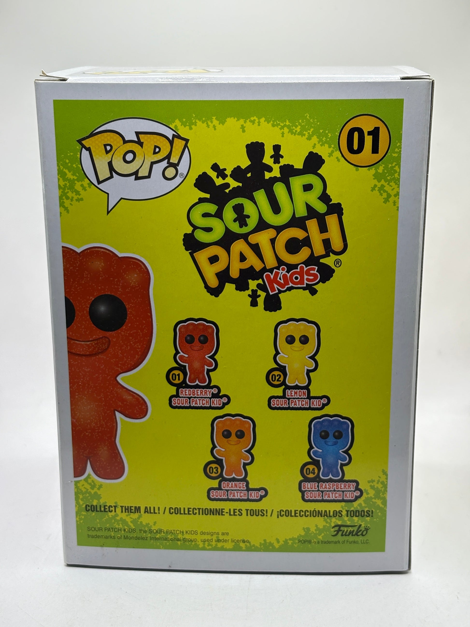 Funko POP! Sour Patch Kids #01 Redberry Sour Patch Kid Vinyl Figure FRENLY BRICKS - Open 7 Days