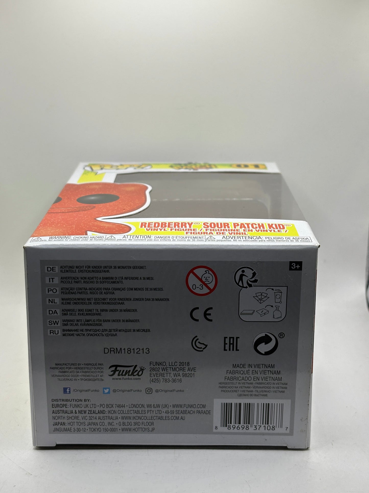 Funko POP! Sour Patch Kids #01 Redberry Sour Patch Kid Vinyl Figure FRENLY BRICKS - Open 7 Days