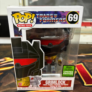 Funko Pop! Retro Toys Transformers Grimlock 69 2021 Spring Convention Exclusive FRENLY BRICKS - Open 7 Days