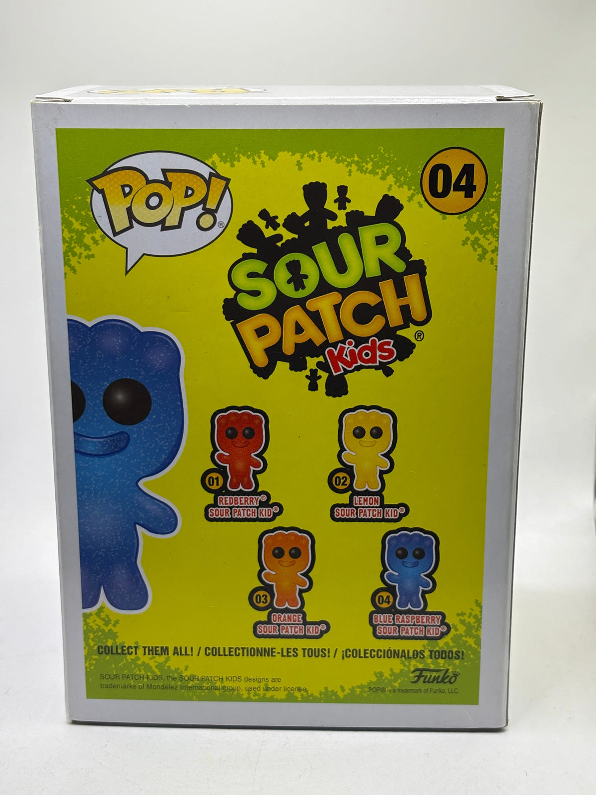 Funko POP! Sour Patch Kids #04 Blue Raspberry Sour Patch Kid Vinyl Figure, photo 3 image 3