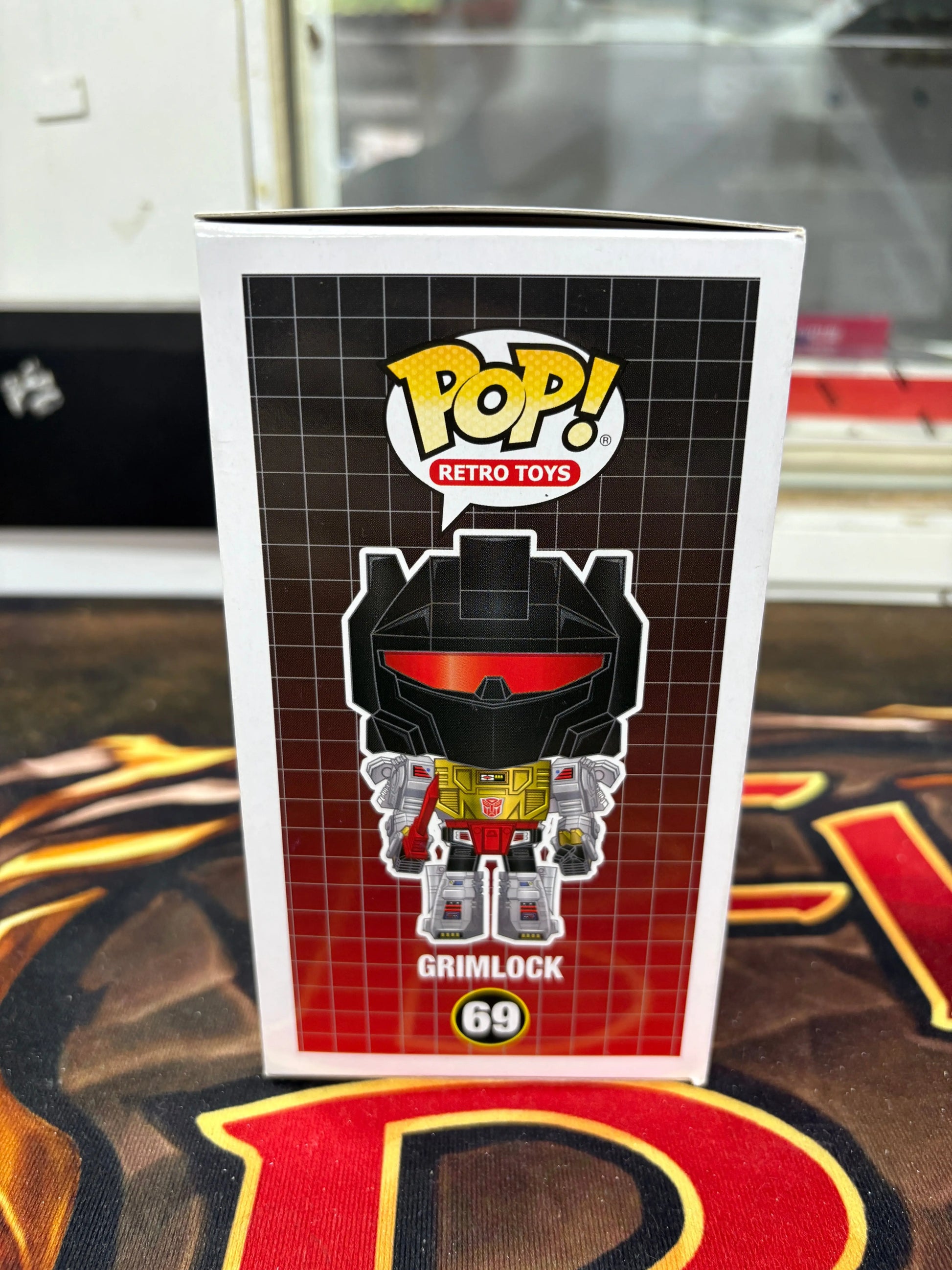 Funko Pop! Retro Toys Transformers Grimlock 69 2021 Spring Convention Exclusive FRENLY BRICKS - Open 7 Days
