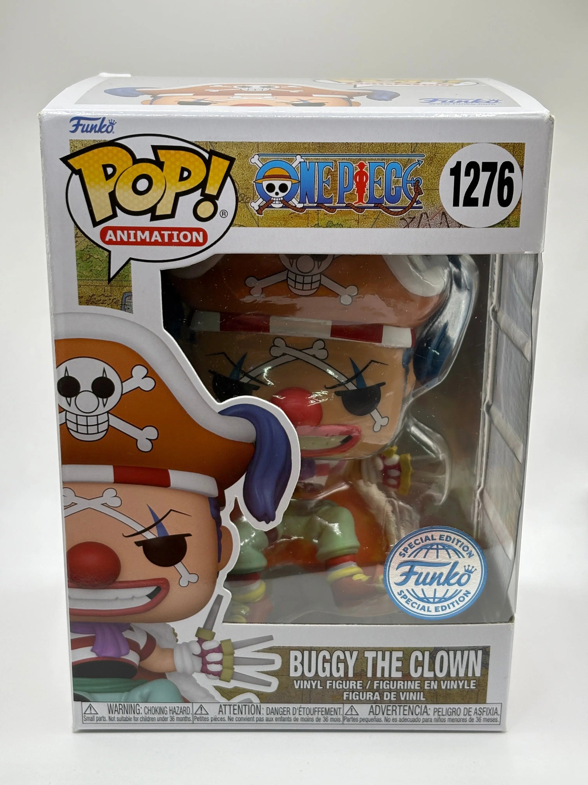 Funko POP! Animation One Piece #1276 Buggy The Clown Special Edition FRENLY BRICKS - Open 7 Days