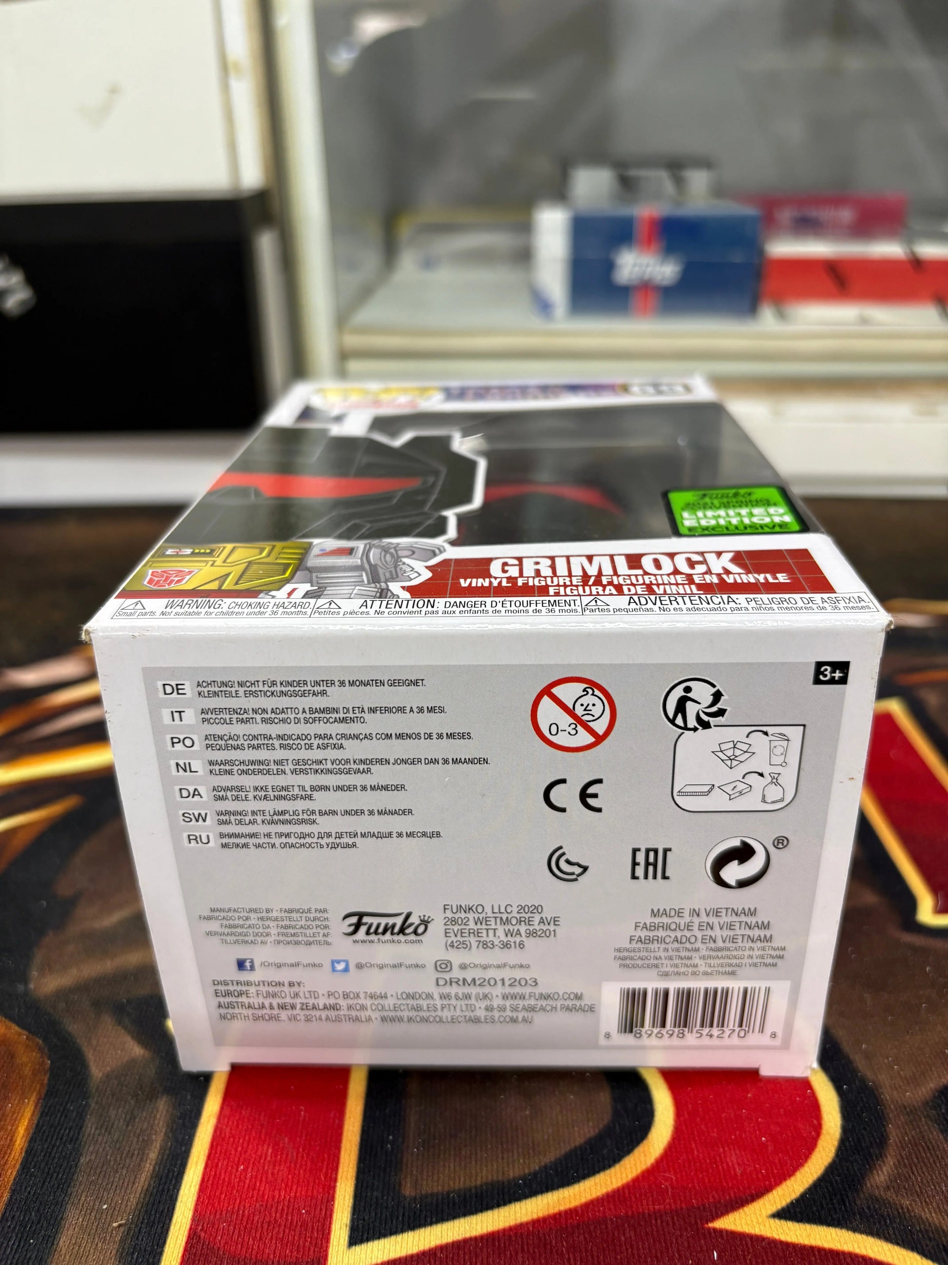 Funko Pop! Retro Toys Transformers Grimlock 69 2021 Spring Convention Exclusive FRENLY BRICKS - Open 7 Days