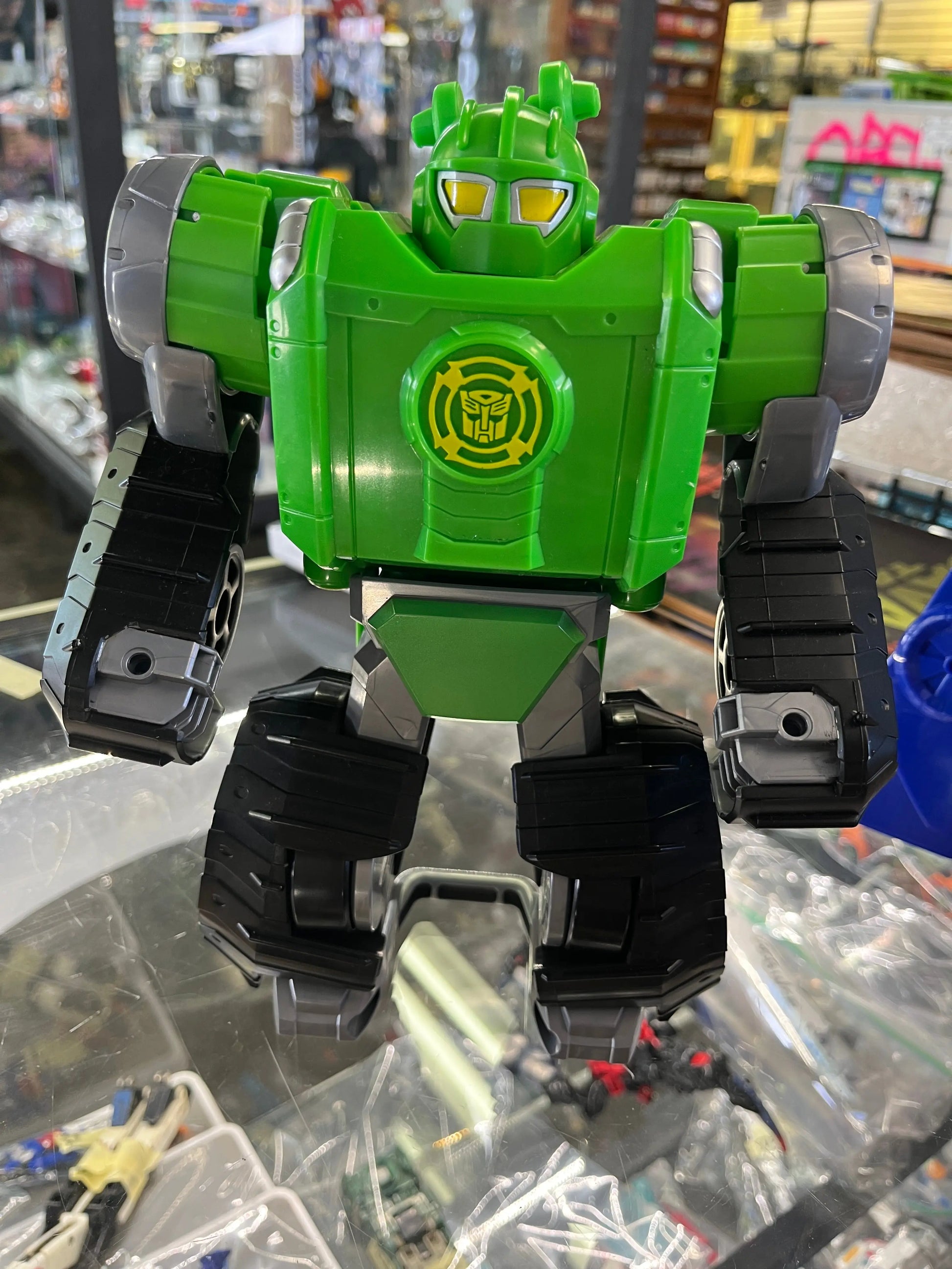 Transformers Rescue Bots Quick Dig Boulder The Construction-Bot 8-inch FRENLY BRICKS - Open 7 Days