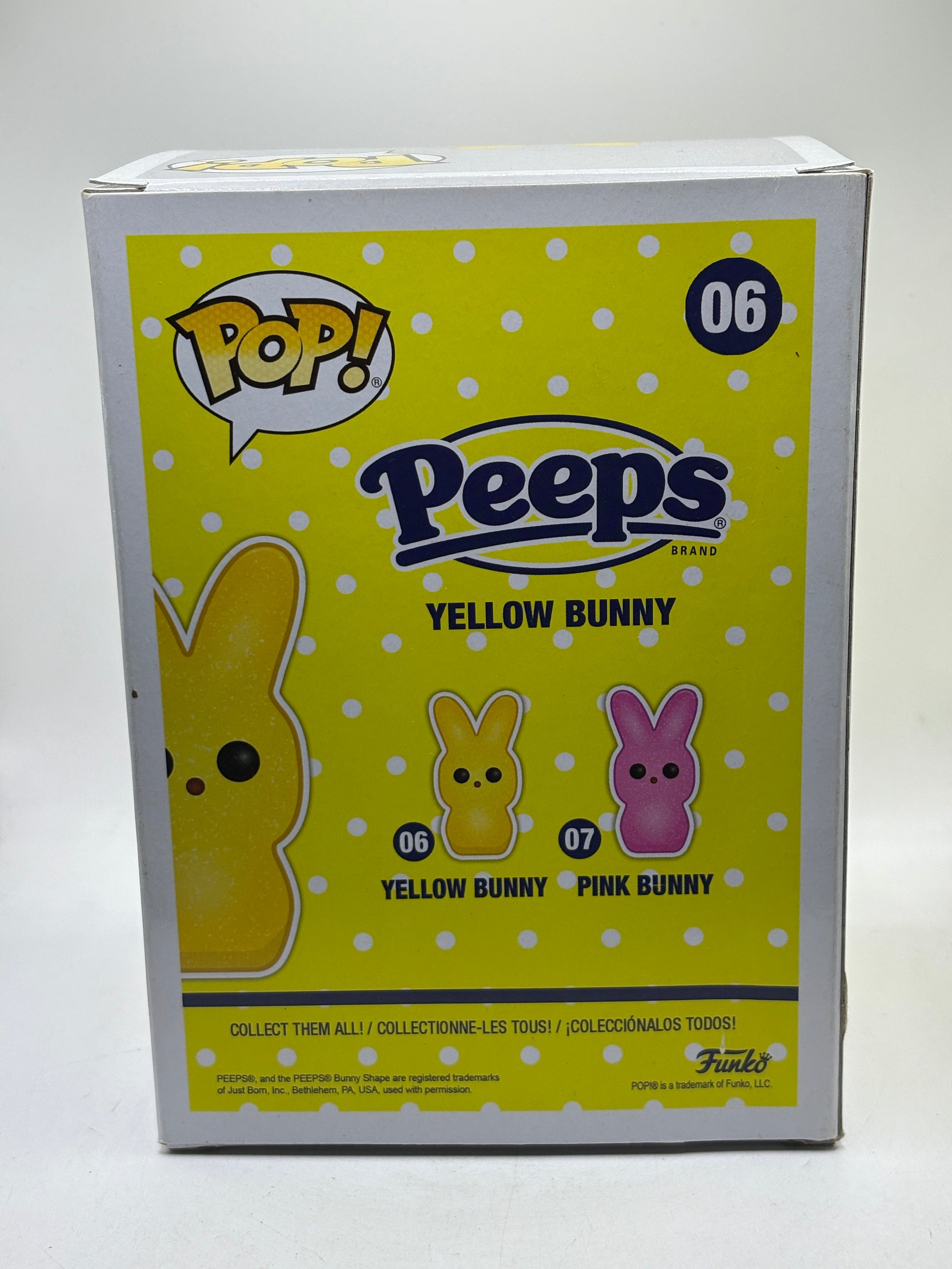 Funko POP! Peeps #06 Yellow Bunny Vinyl Figure