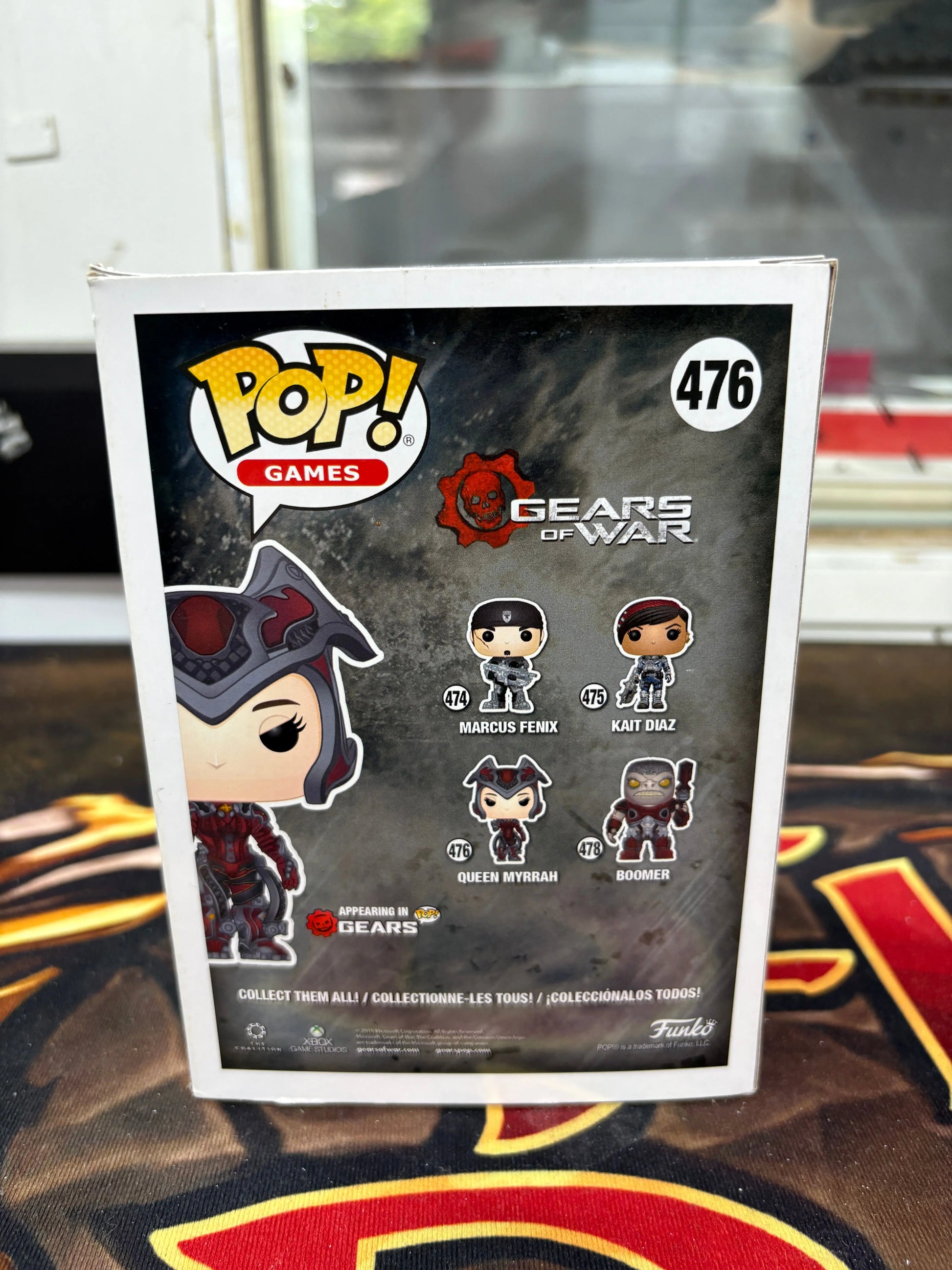 Games Funko Pop - Queen Myrrah (Patina) - Gears of War - No. 476 FRENLY BRICKS - Open 7 Days