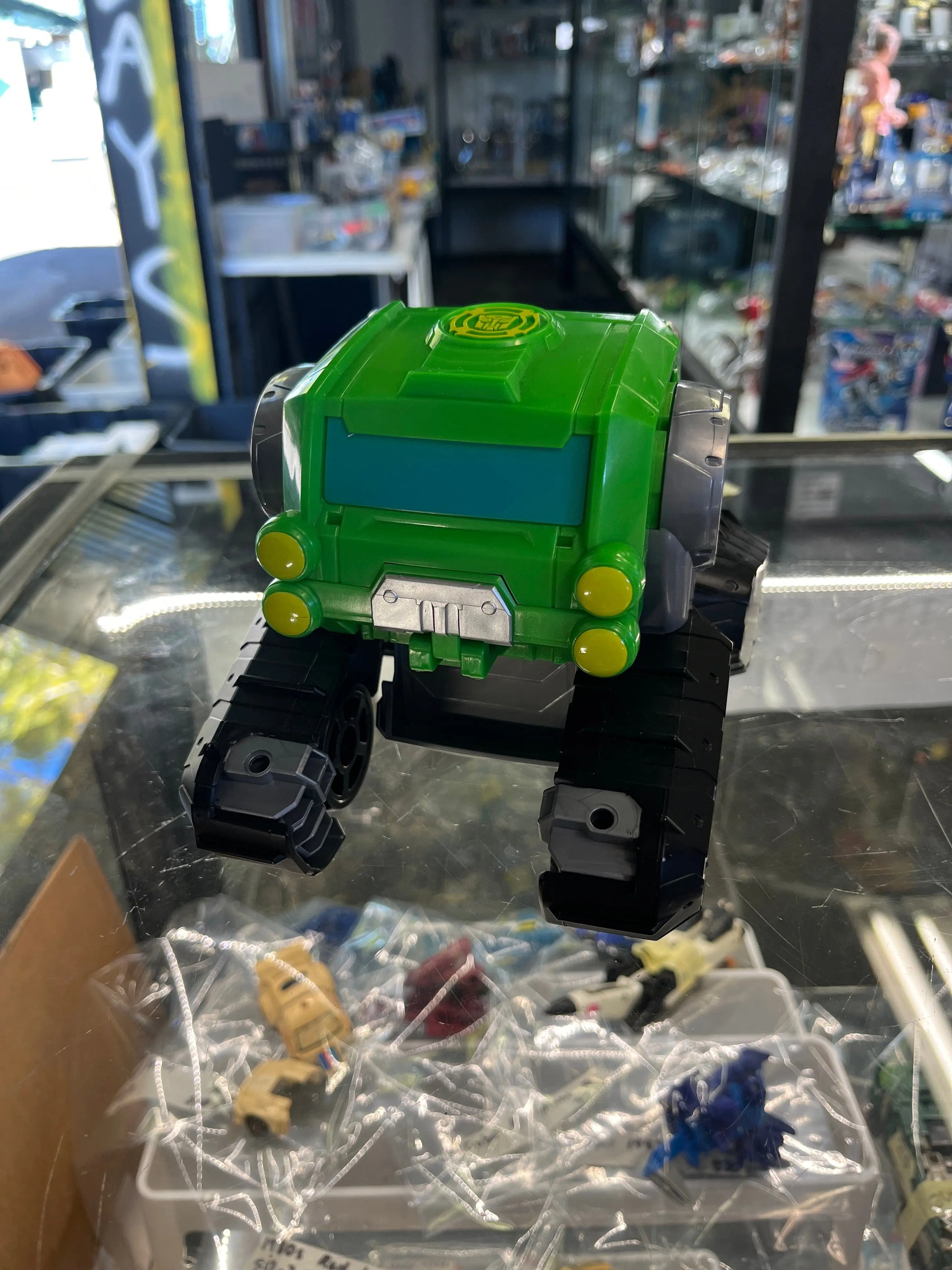 Transformers Rescue Bots Quick Dig Boulder The Construction-Bot 8-inch FRENLY BRICKS - Open 7 Days