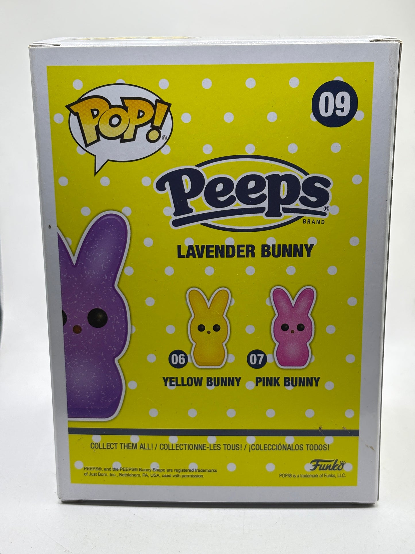 Funko POP! Peeps #09 Lavender Bunny 2019 Supanova Exclusive FRENLY BRICKS - Open 7 Days