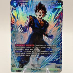 Dragon Ball Super Fusion World - Vegito FB02-061 SR* Alt Art (1) FRENLY BRICKS - Open 7 Days
