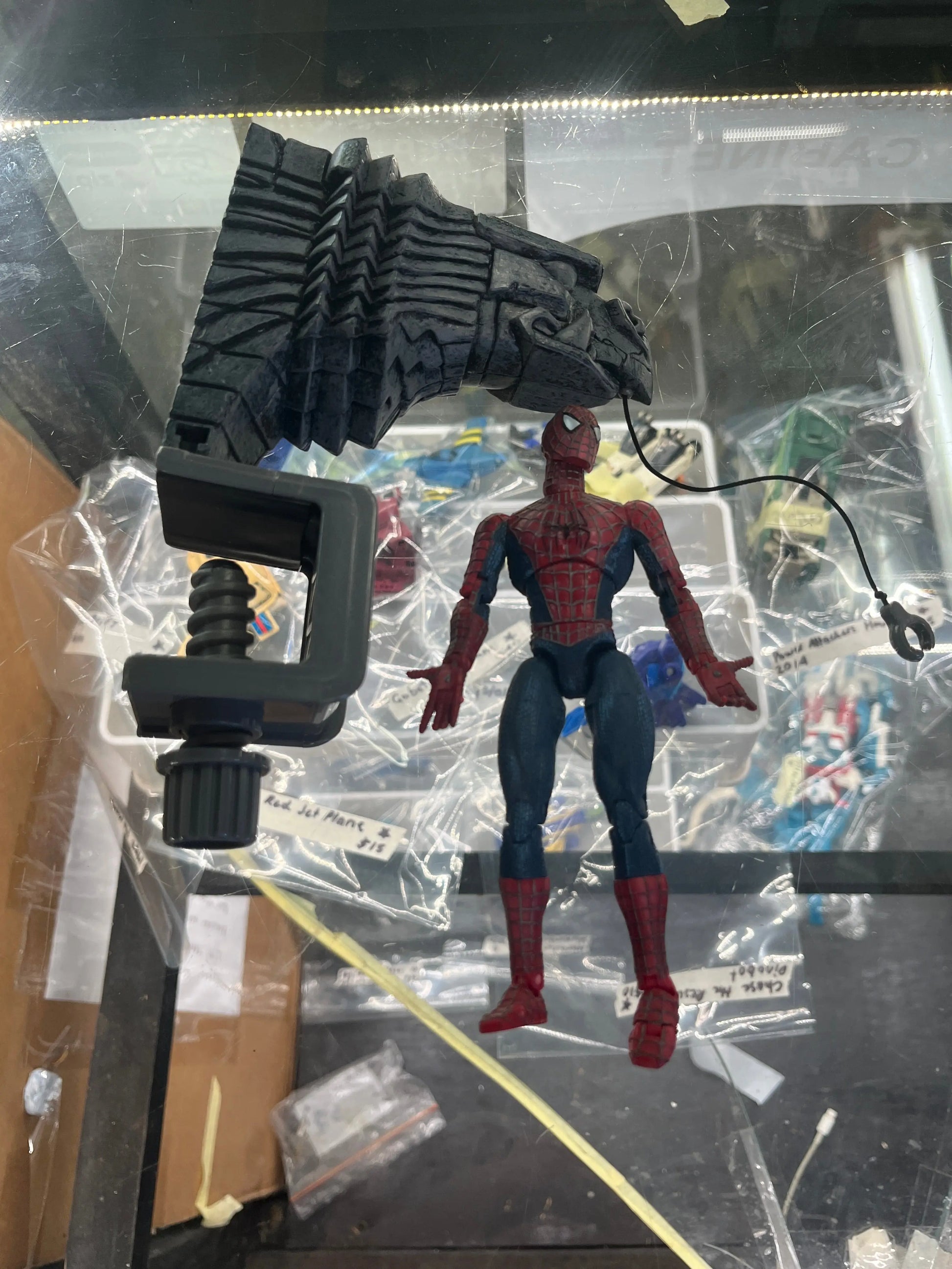 Marvel's Super Poseable Spider-Man Figure Series 1 Toy Biz 2001 FRENLY BRICKS - Open 7 Days