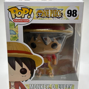 Funko POP! Animation One Piece #98 Monkey D Luffy FRENLY BRICKS - Open 7 Days