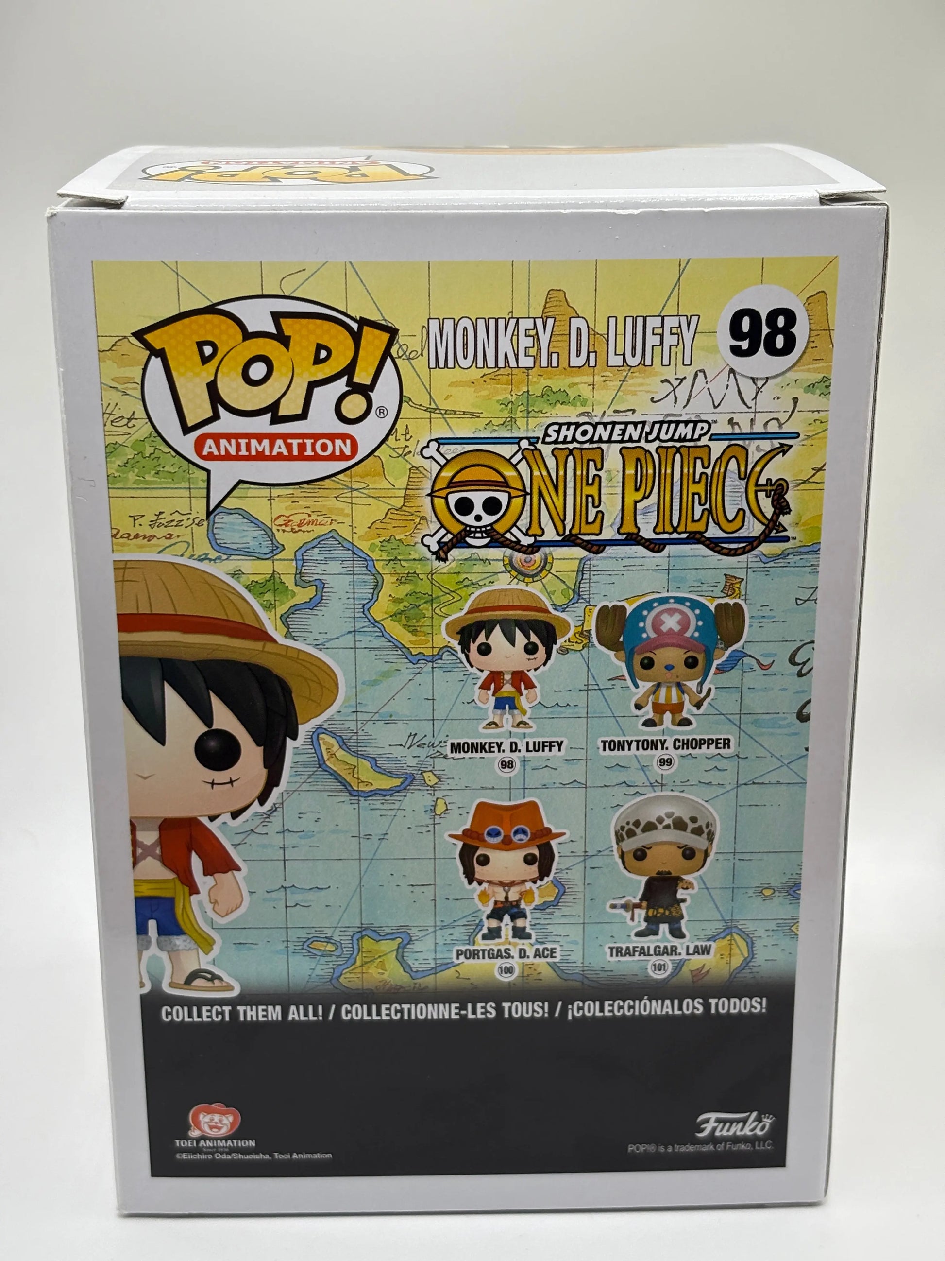 Funko POP! Animation One Piece #98 Monkey D Luffy FRENLY BRICKS - Open 7 Days