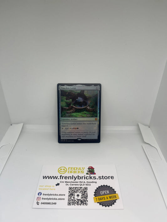 MTG Timeless Lotus Foil #239/281 Dominaria United DMU NM FRENLY BRICKS - Open 7 Days