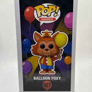 Funko POP! Games Five Nights at Freddys #907 Balloon Foxy Flocked FRENLY BRICKS - Open 7 Days