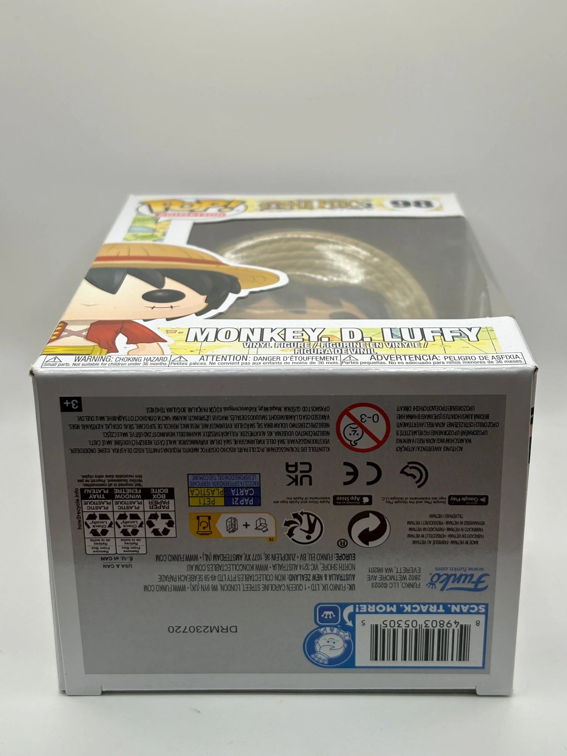 Funko POP! Animation One Piece #98 Monkey D Luffy FRENLY BRICKS - Open 7 Days