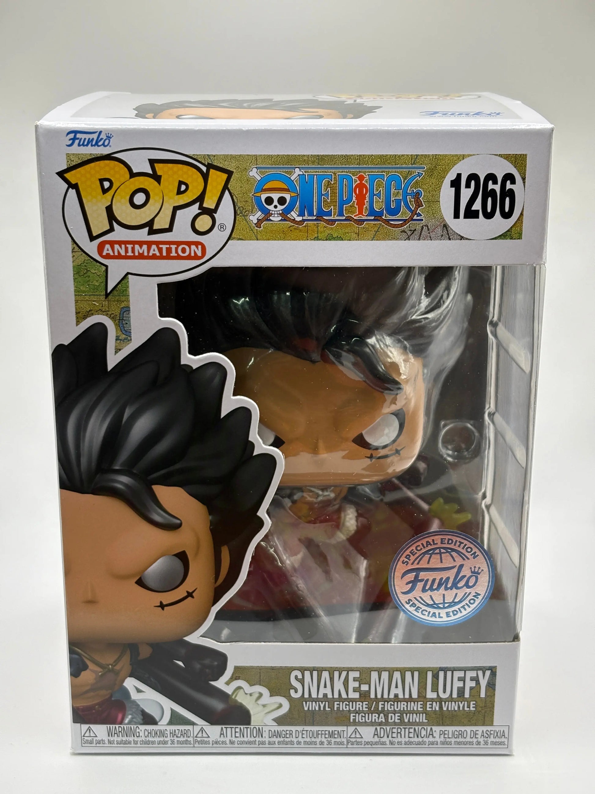 Funko POP! Animation One Piece #1266 Snake-Man Luffy Special Edition FRENLY BRICKS - Open 7 Days
