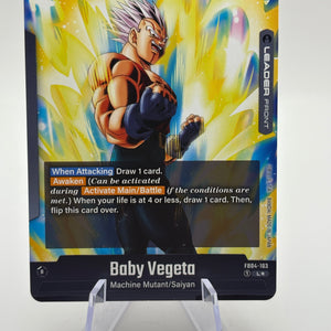 Dragon Ball Super Fusion World - Super Baby 2 FB04-103 Leader Alt Art FRENLY BRICKS - Open 7 Days