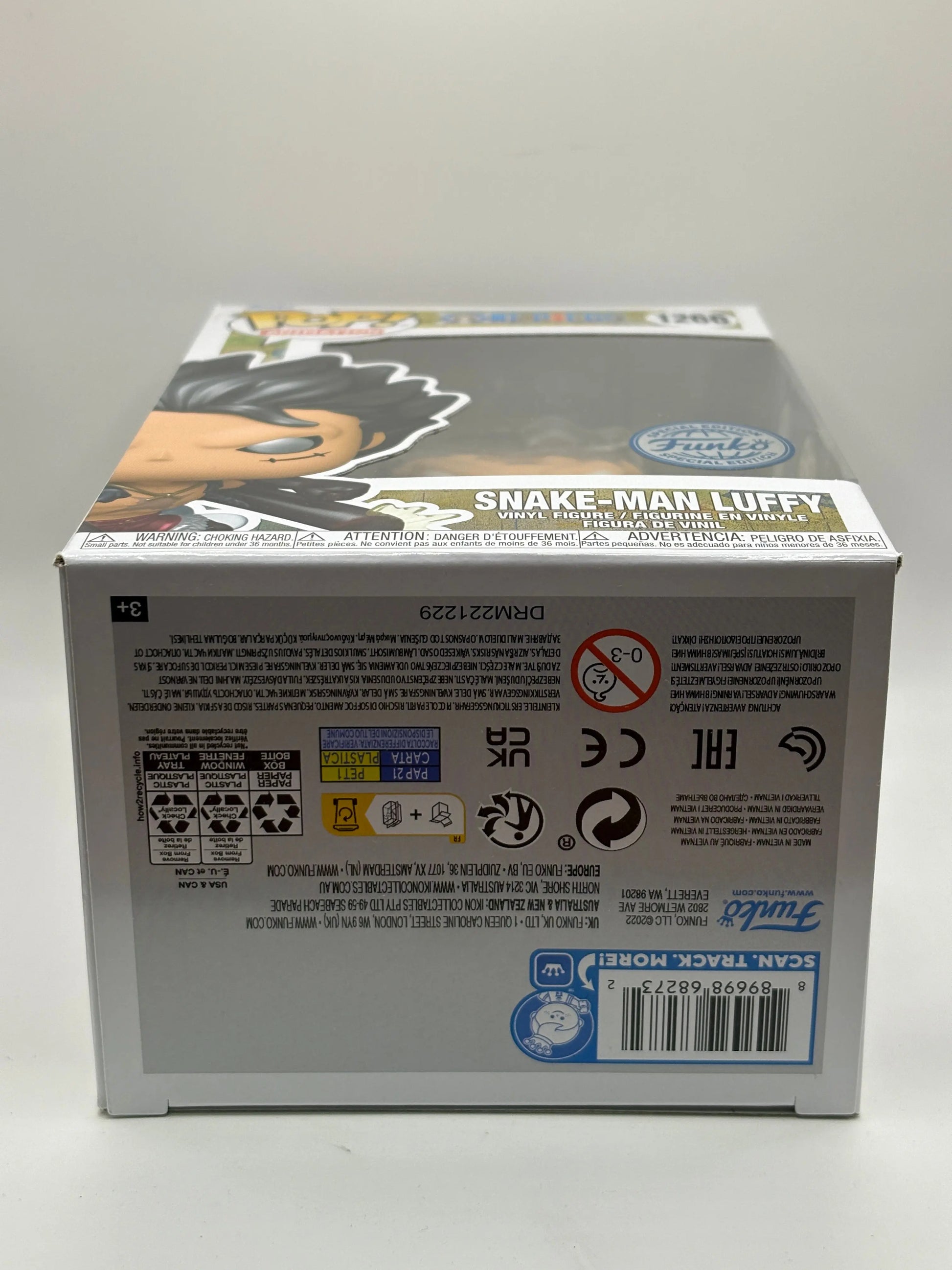 Funko POP! Animation One Piece #1266 Snake-Man Luffy Special Edition FRENLY BRICKS - Open 7 Days