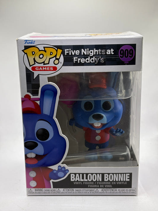 Funko POP! Games Five Nights at Freddys #909 Balloon Bonnie FRENLY BRICKS - Open 7 Days