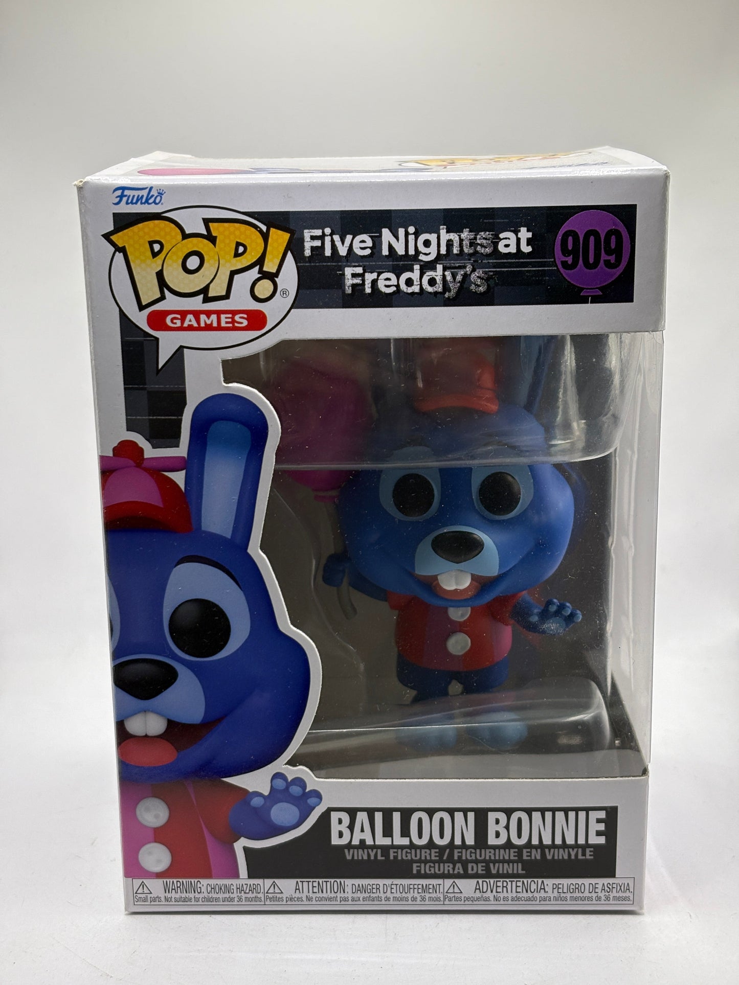 Funko POP! Games Five Nights at Freddys #909 Balloon Bonnie FRENLY BRICKS - Open 7 Days