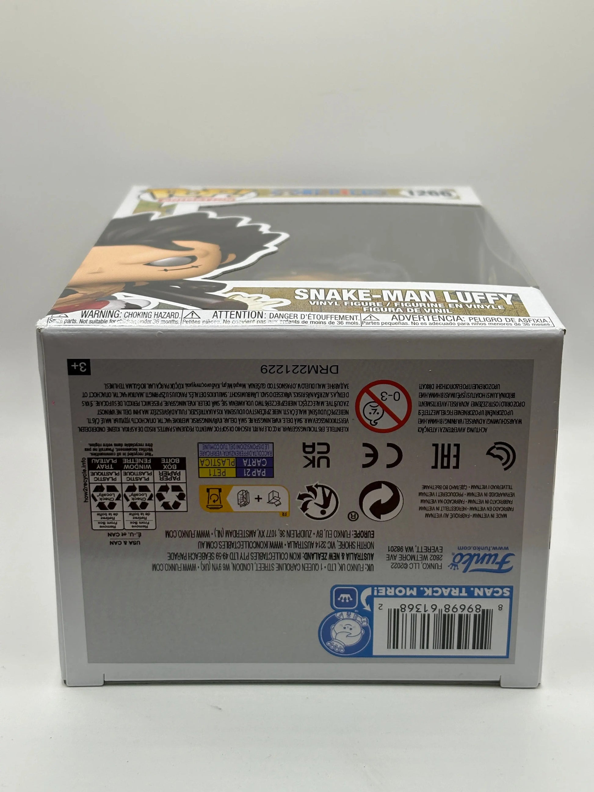 Funko POP! Animation One Piece #1266 Snake-Man Luffy BNIB FRENLY BRICKS - Open 7 Days