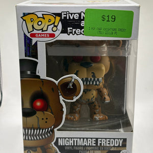 Funko POP! Games Five Nights at Freddys #111 Nightmare Freddy Vinyl Figure FRENLY BRICKS - Open 7 Days