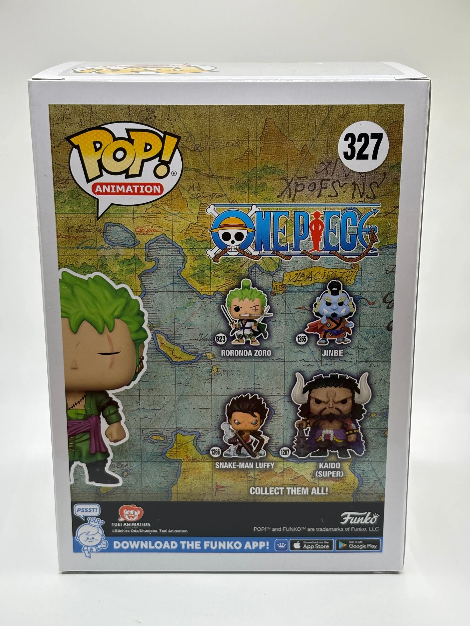 Funko POP! Animation One Piece #327 Roronoa Zoro Glow Special Edition FRENLY BRICKS - Open 7 Days