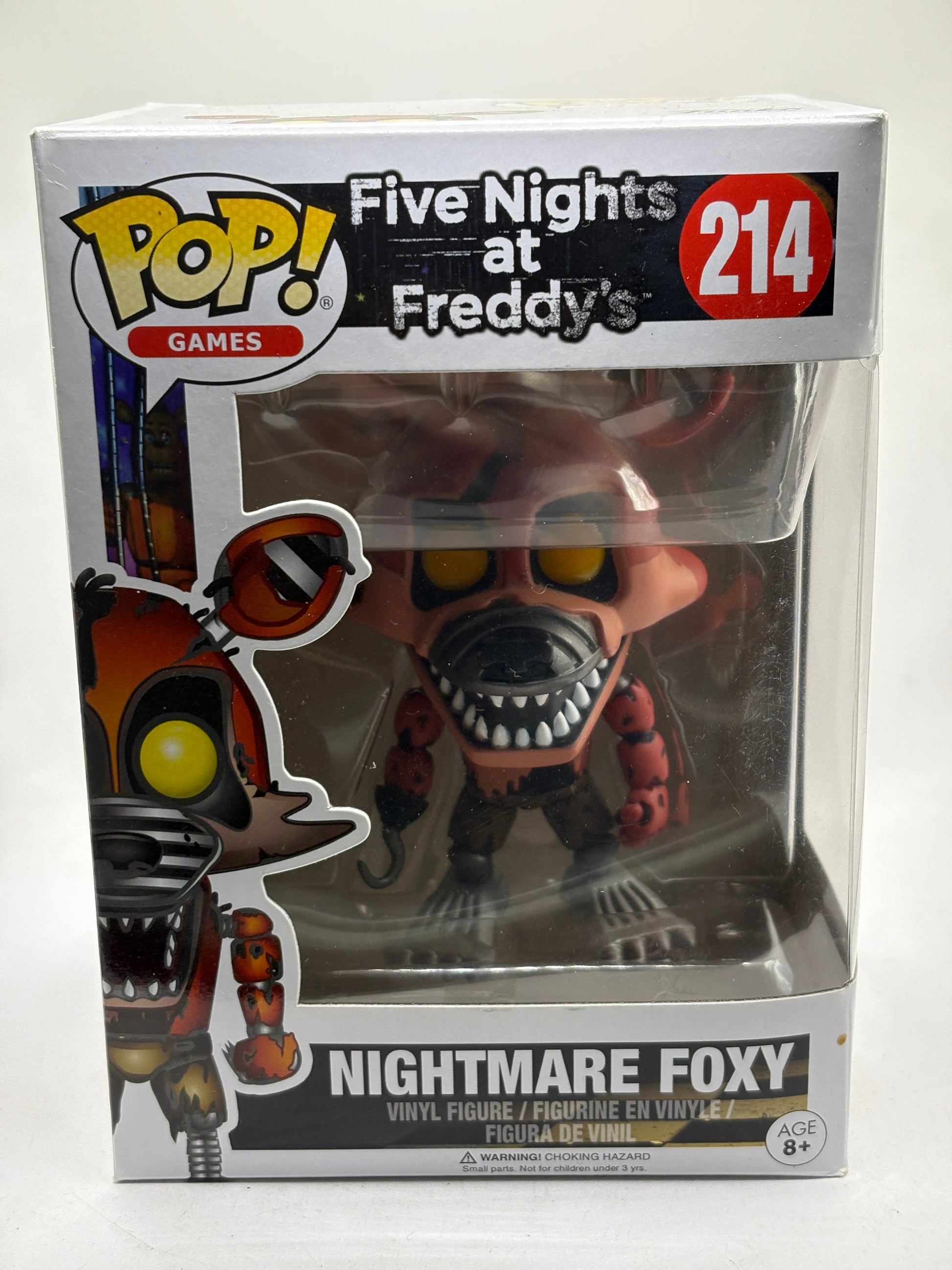 Funko POP! Games Five Nights at Freddys #214 Nightmare Foxy Vinyl Figure FRENLY BRICKS - Open 7 Days