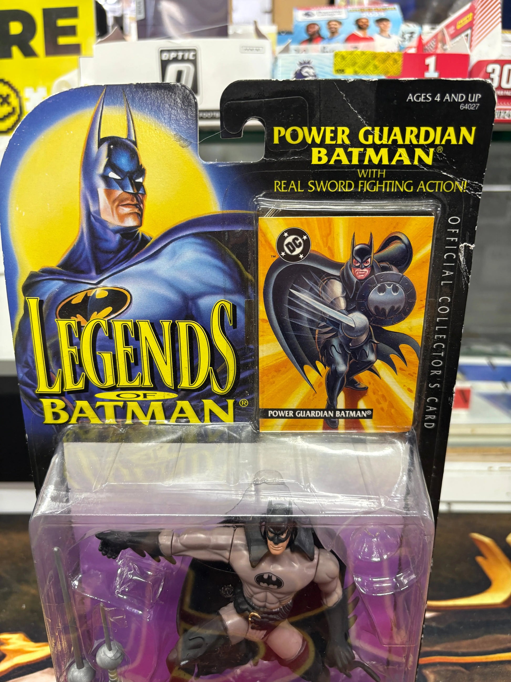 LEGENDS OF BATMAN Power Guardian BOXED Toy Figure Hasbro DC Comics Vintage 1994 FRENLY BRICKS - Open 7 Days