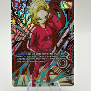 Dragon Ball Super Fusion World - Android 18 FB01-014 UC* Alt Nm FRENLY BRICKS - Open 7 Days