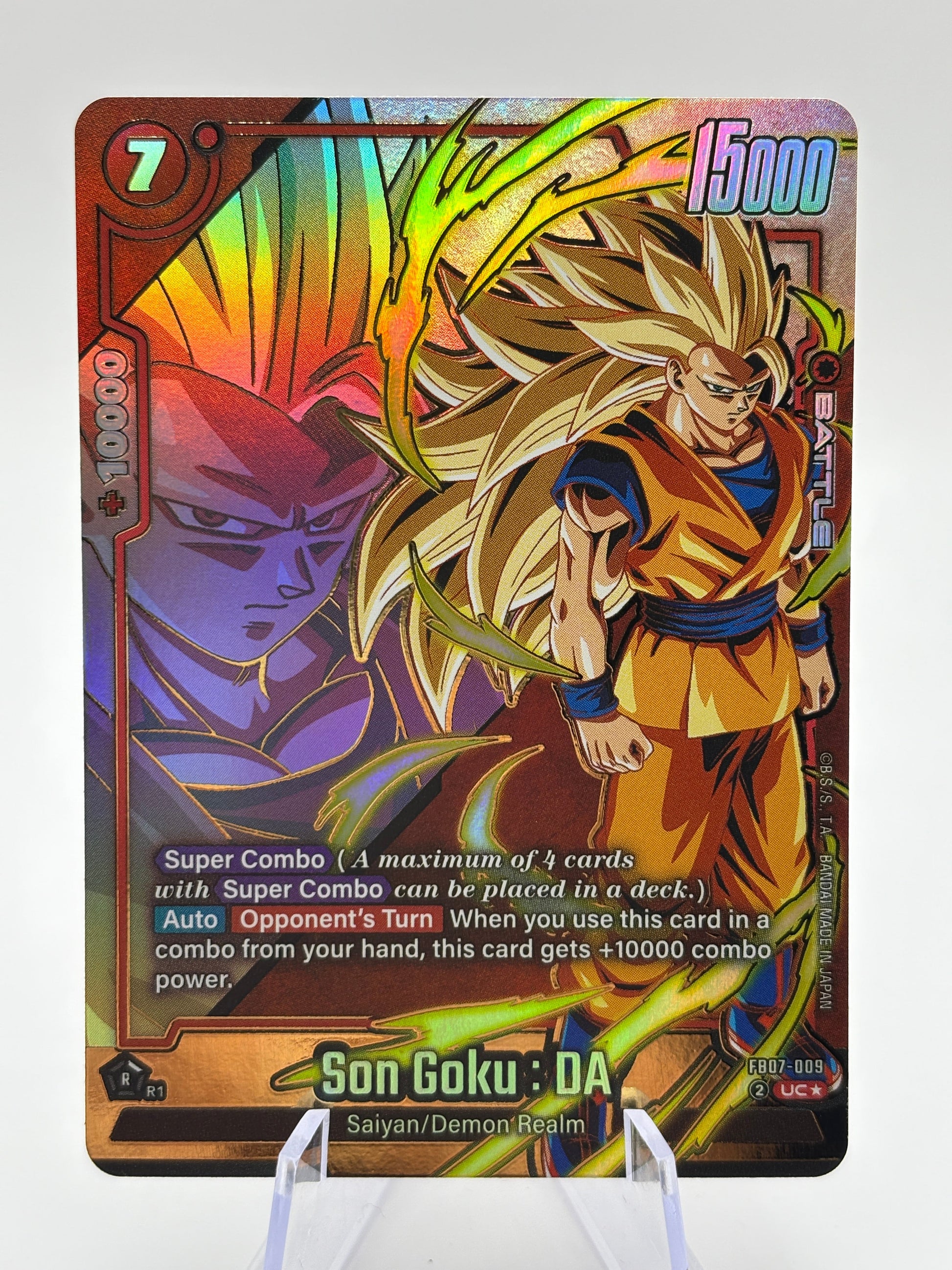 Dragon Ball Super Fusion World - Son Goku : DA FB07-009 UC Alt Art FRENLY BRICKS - Open 7 Days