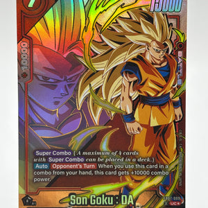Dragon Ball Super Fusion World - Son Goku : DA FB07-009 UC Alt Art FRENLY BRICKS - Open 7 Days