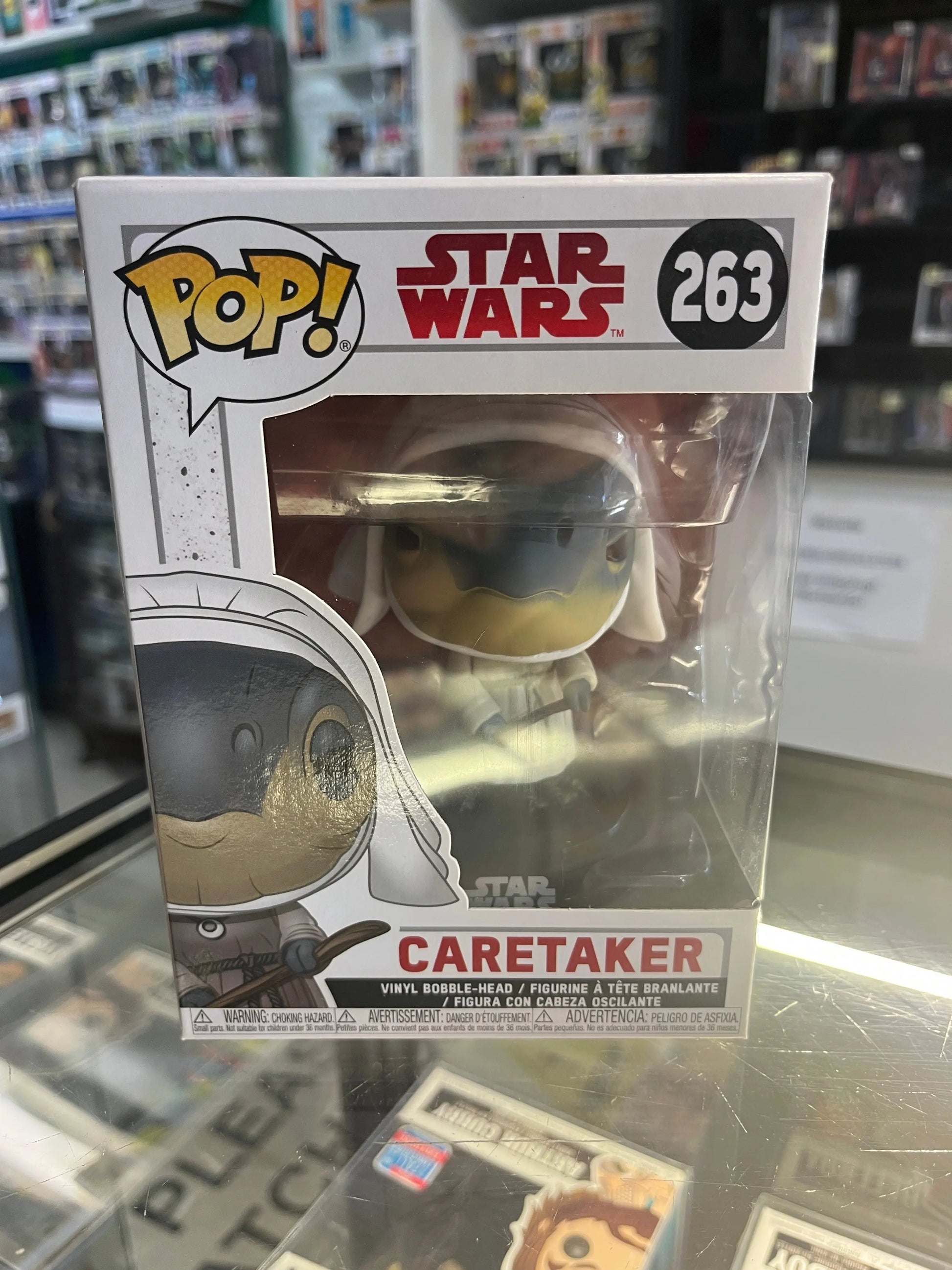 Funko Pop! Vinyl: Star Wars - Caretaker #263 FRENLY BRICKS - Open 7 Days