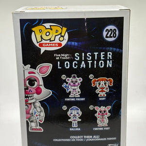 Funko POP! Games Five Nights at Freddys #228 Funtime Foxy Vinyl Figure FRENLY BRICKS - Open 7 Days