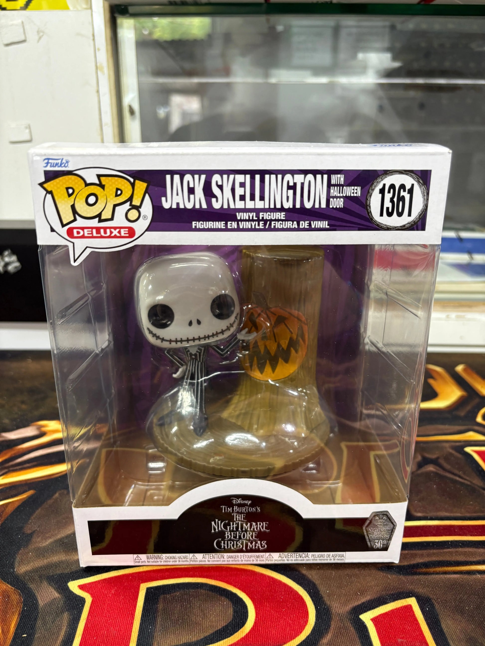 Funko POP! Deluxe: Disney the Nightmare Before Christmas 30th - Jack Skellington FRENLY BRICKS - Open 7 Days