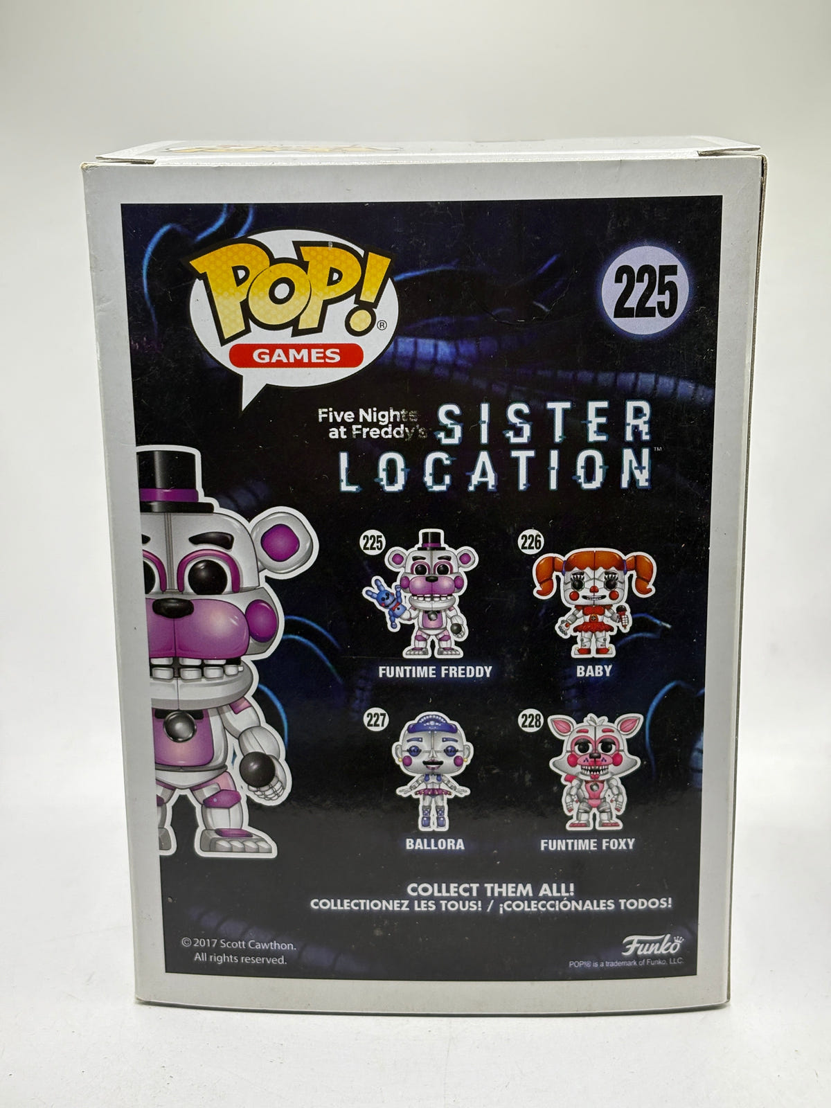 Funko POP! Games Five Nights at Freddys #225 Funtime Freddy Vinyl Figure, photo 9 image 9