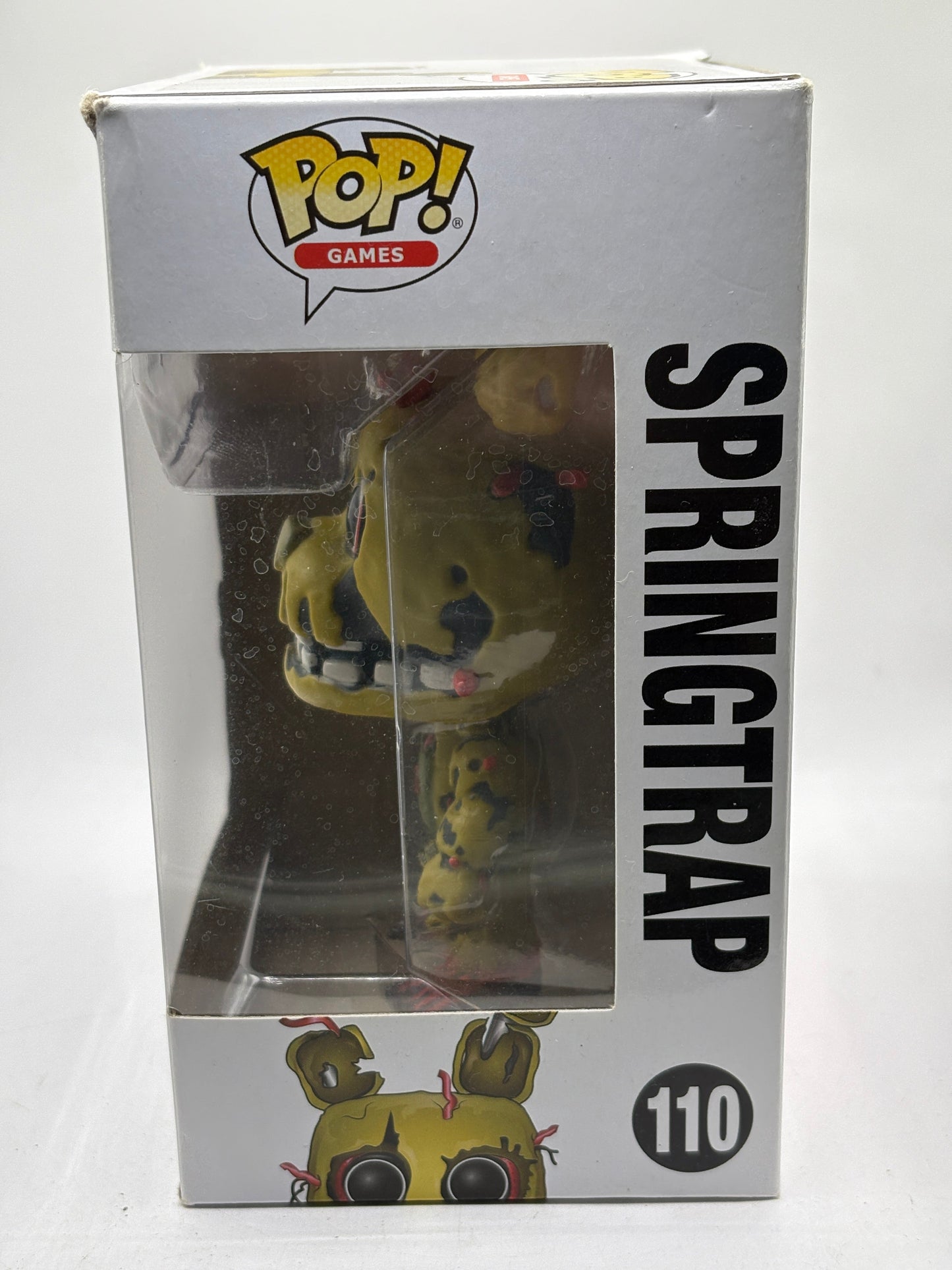 Funko POP! Games Five Nights at Freddys #110 Springtrap *BOX DAMAGE* FRENLY BRICKS - Open 7 Days