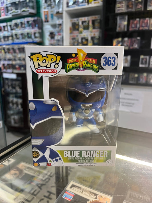 Funko Pop! TV Vinyl: Mighty Morphin Power Rangers - Blue Ranger #363 FRENLY BRICKS - Open 7 Days